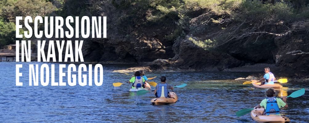 escursioni in kayak all'isola d'elba